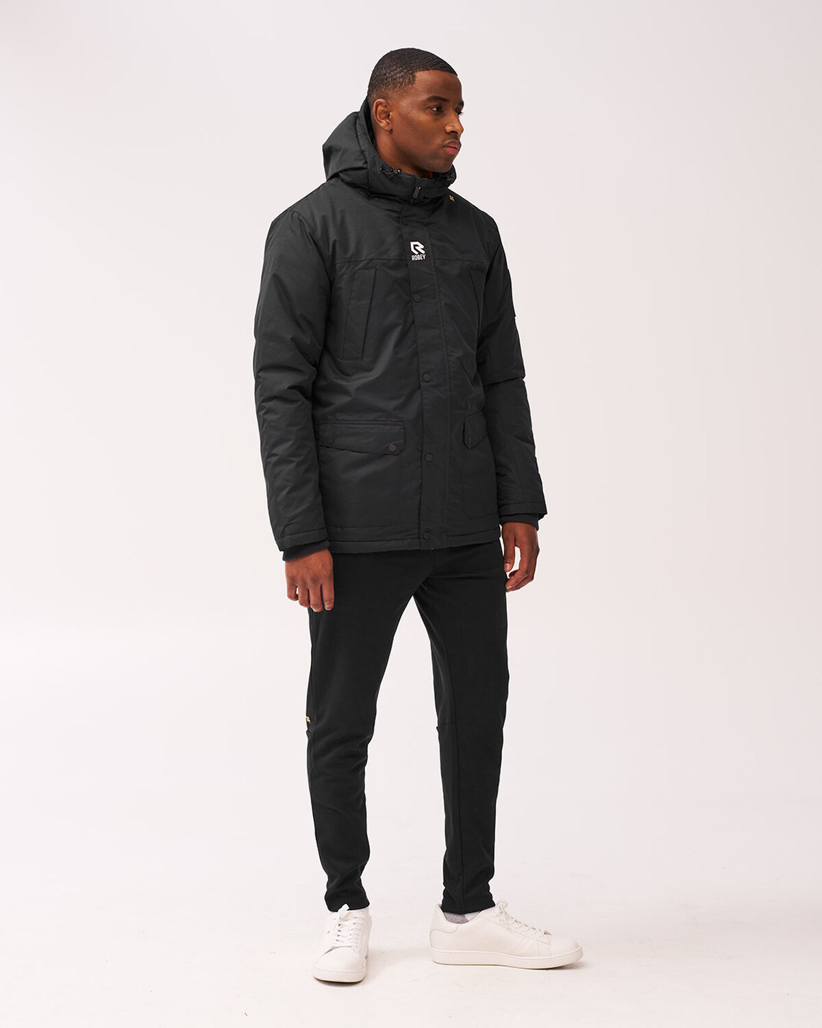 Crossbar Parka, Black, hi-res