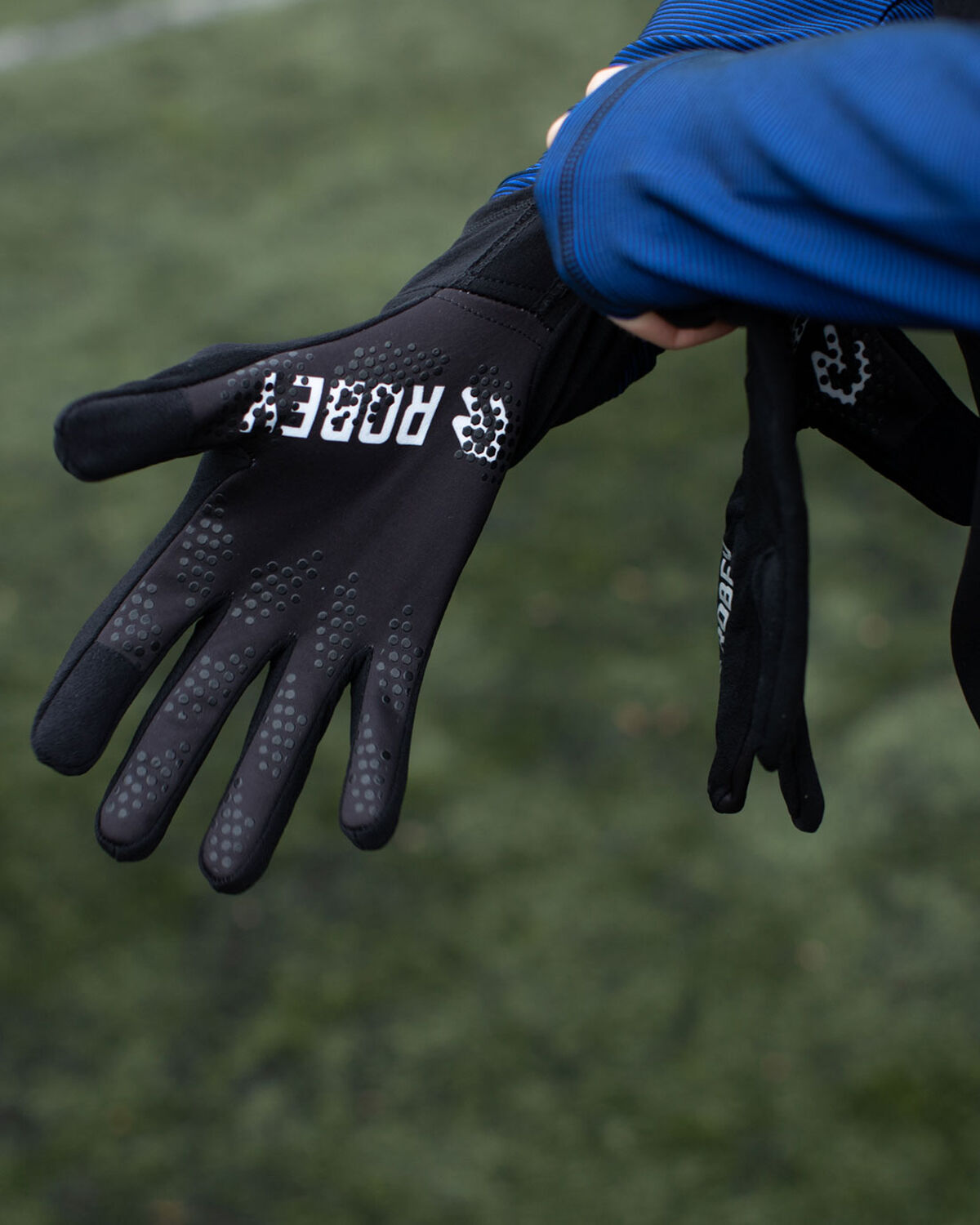 Gloves, Black, hi-res