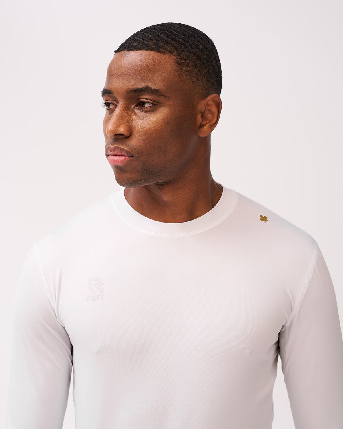 Baselayer Shirt, White, hi-res