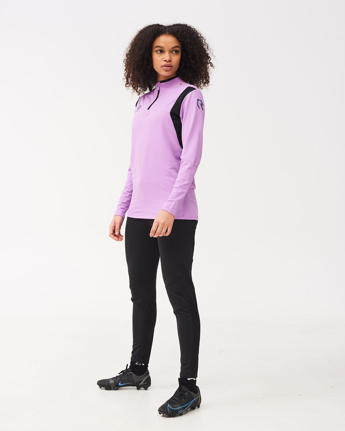 Playmaker Half-Zip Top, Lilac, hi-res