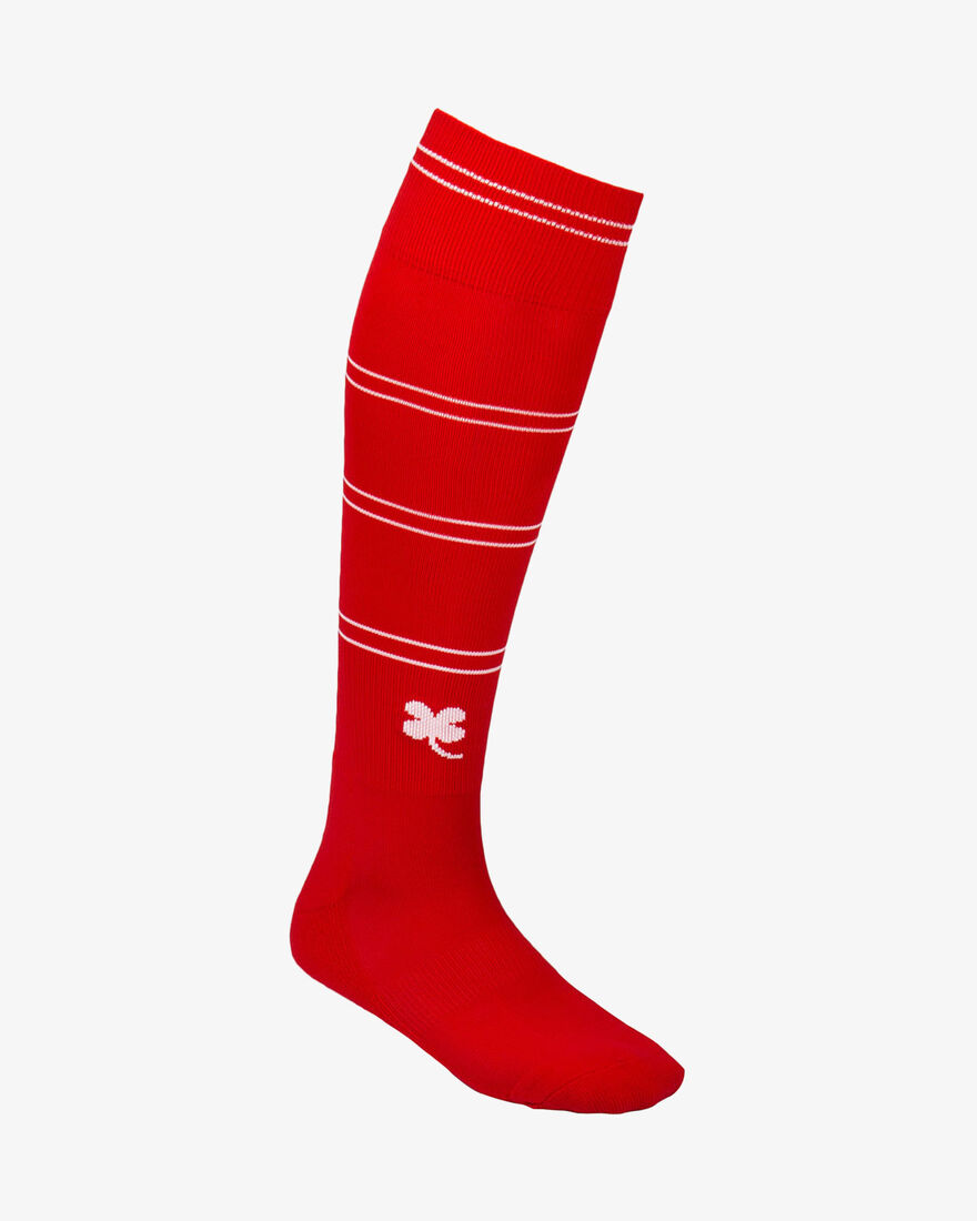 Sartorial Socks, Red/White Stripe, hi-res