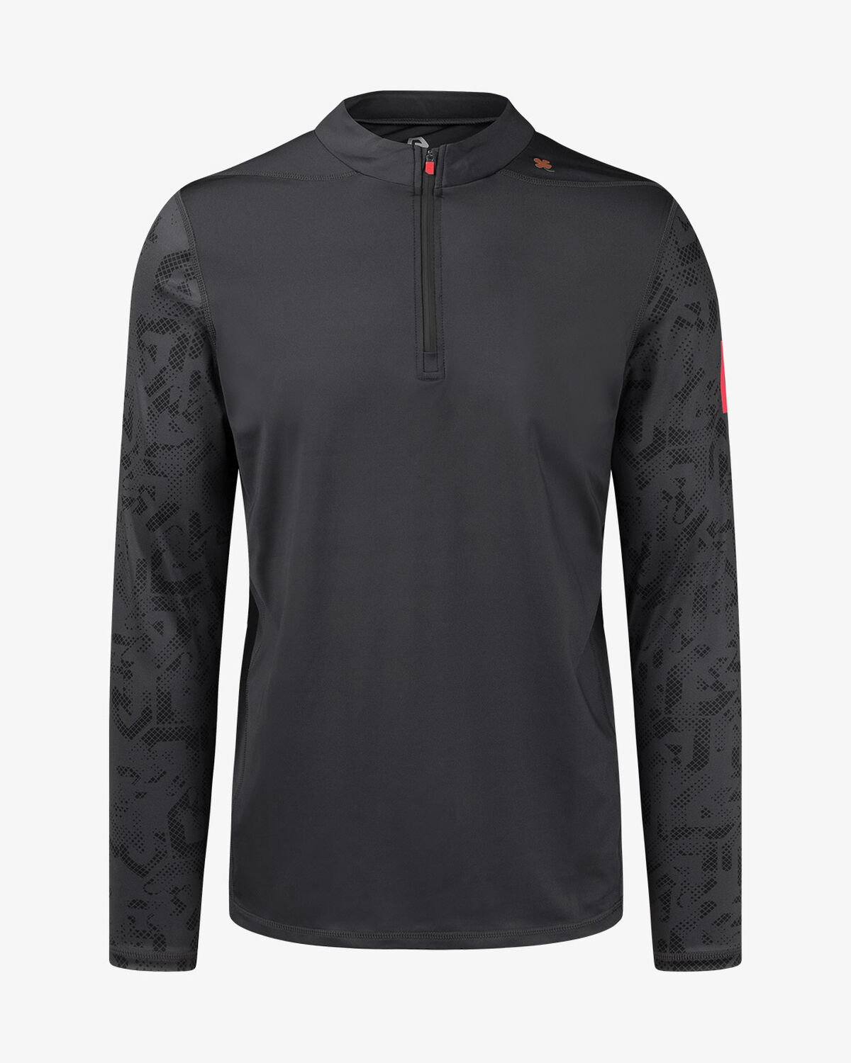 Progress Gym Track Top Half-Zip, Phantom Grey, hi-res