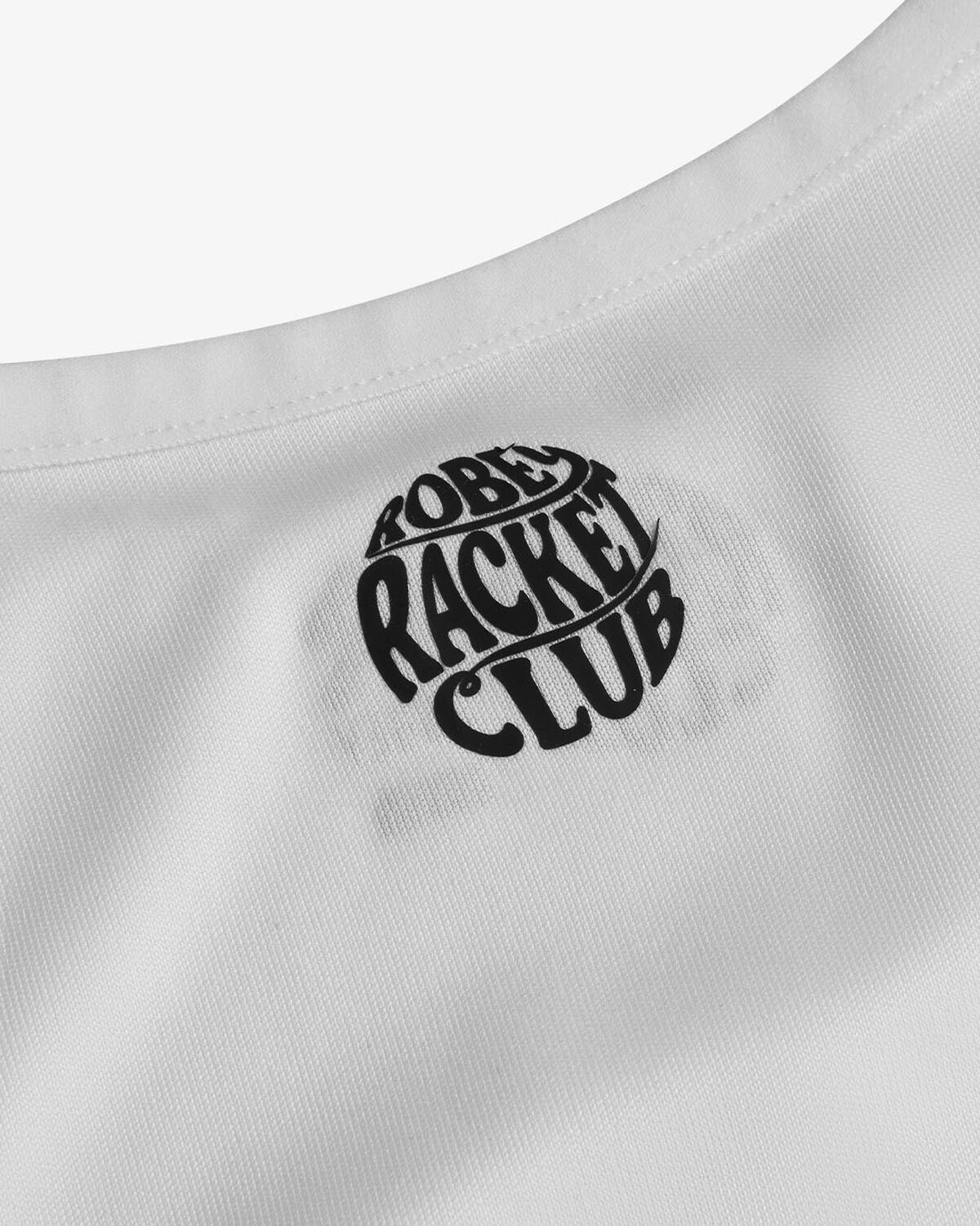 Tennis Club Singlet, All White, hi-res