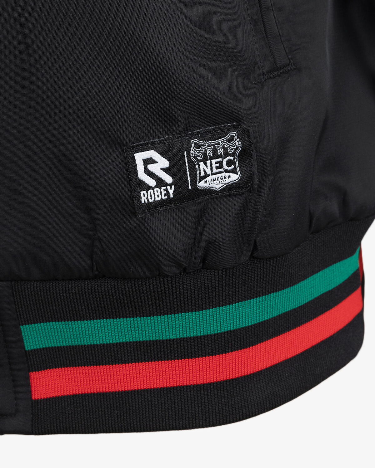 N.E.C. Varsity Jacket 23/24, Black, hi-res