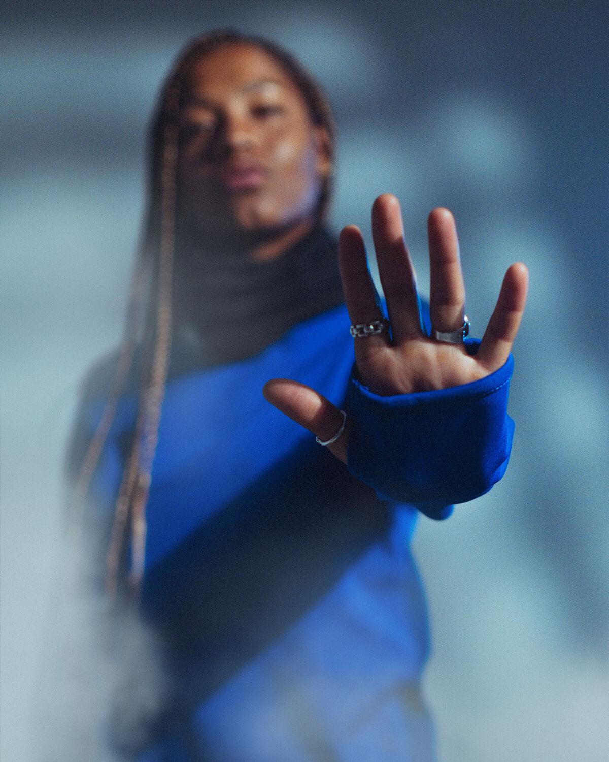 Performance Sweater, Royal Blue, hi-res