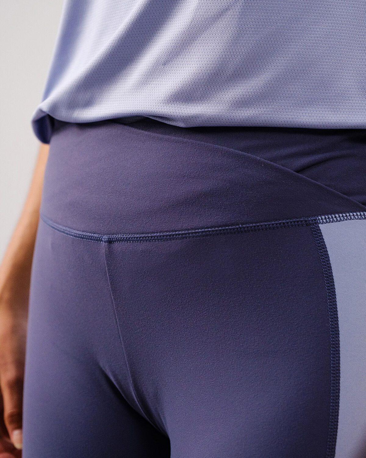 Women's Gym Legging, De Nimes Blue, hi-res