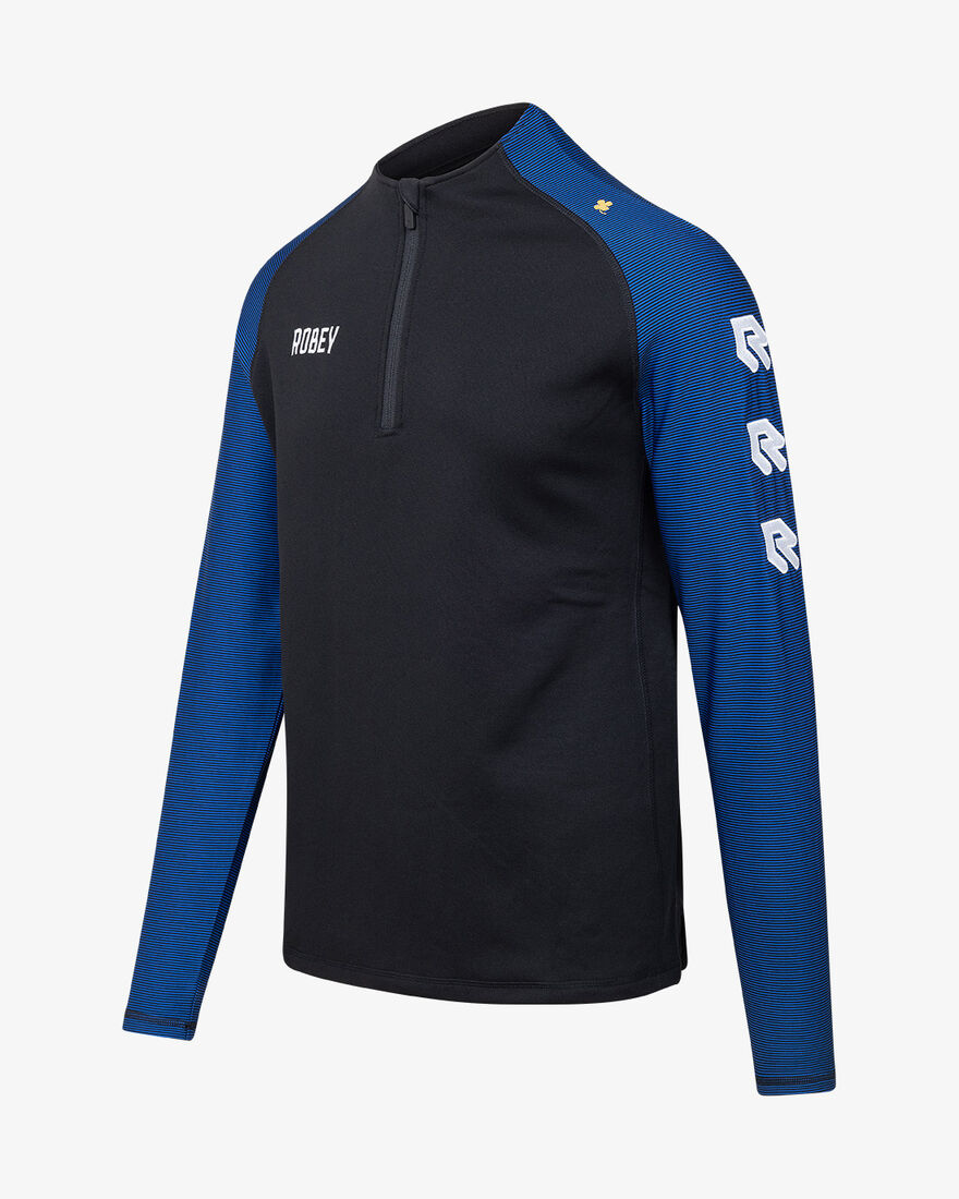 Robey Performance Tracksuit Black/Royal Blue, , hi-res