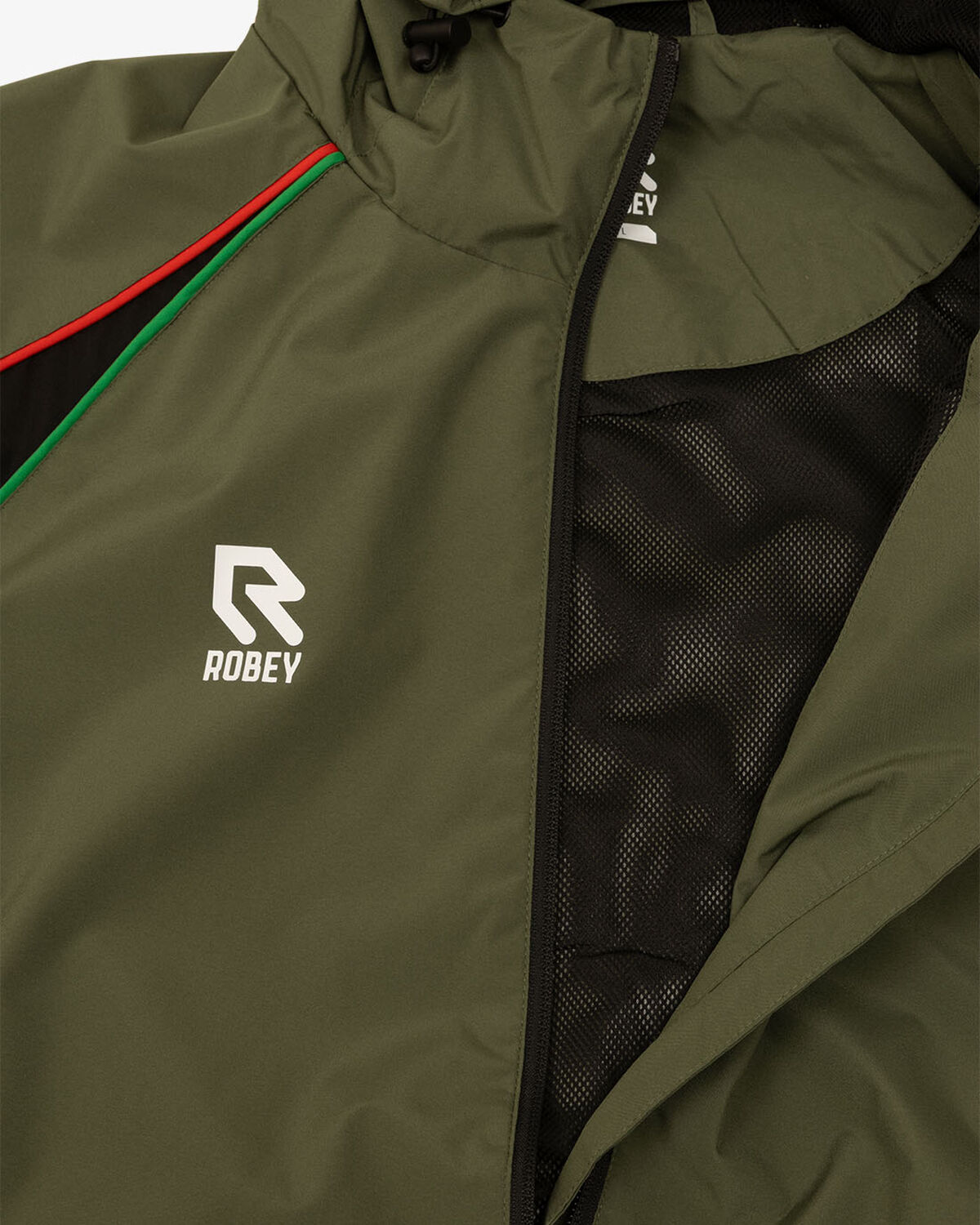 N.E.C. Training Windbreaker 25/26, Moss Green, hi-res