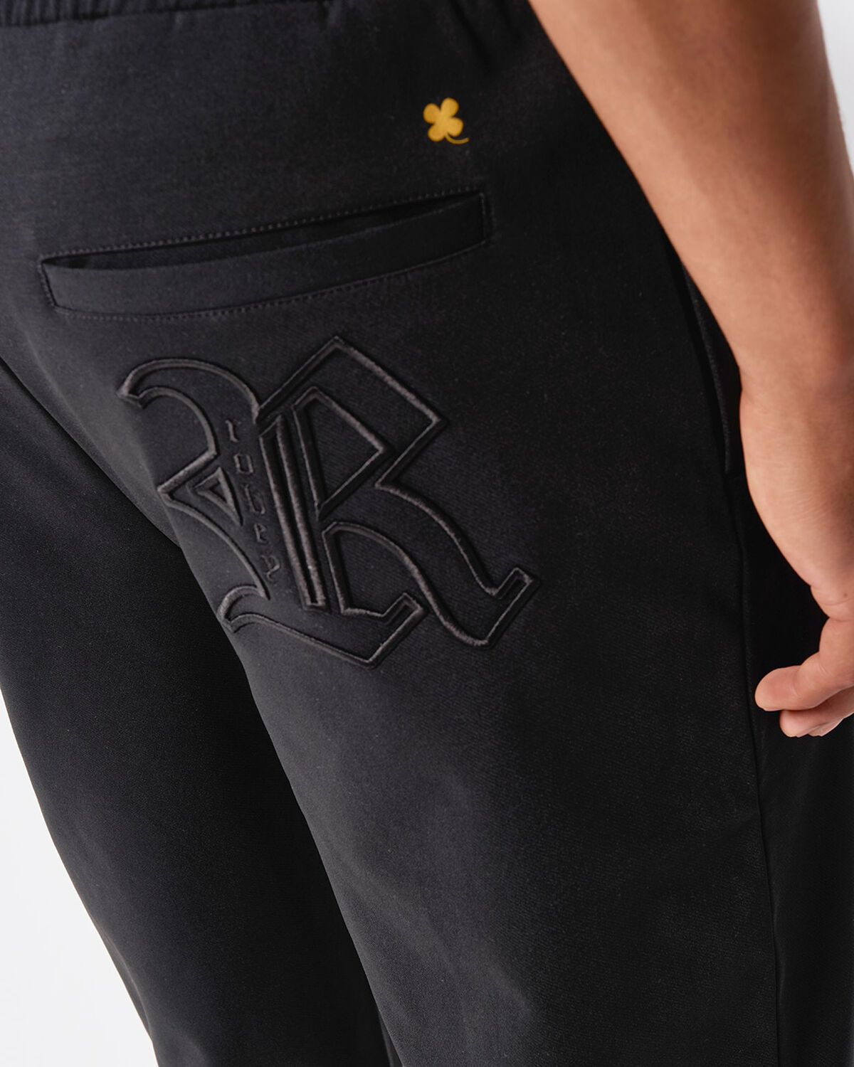Robey Varsity Pants, Black, hi-res