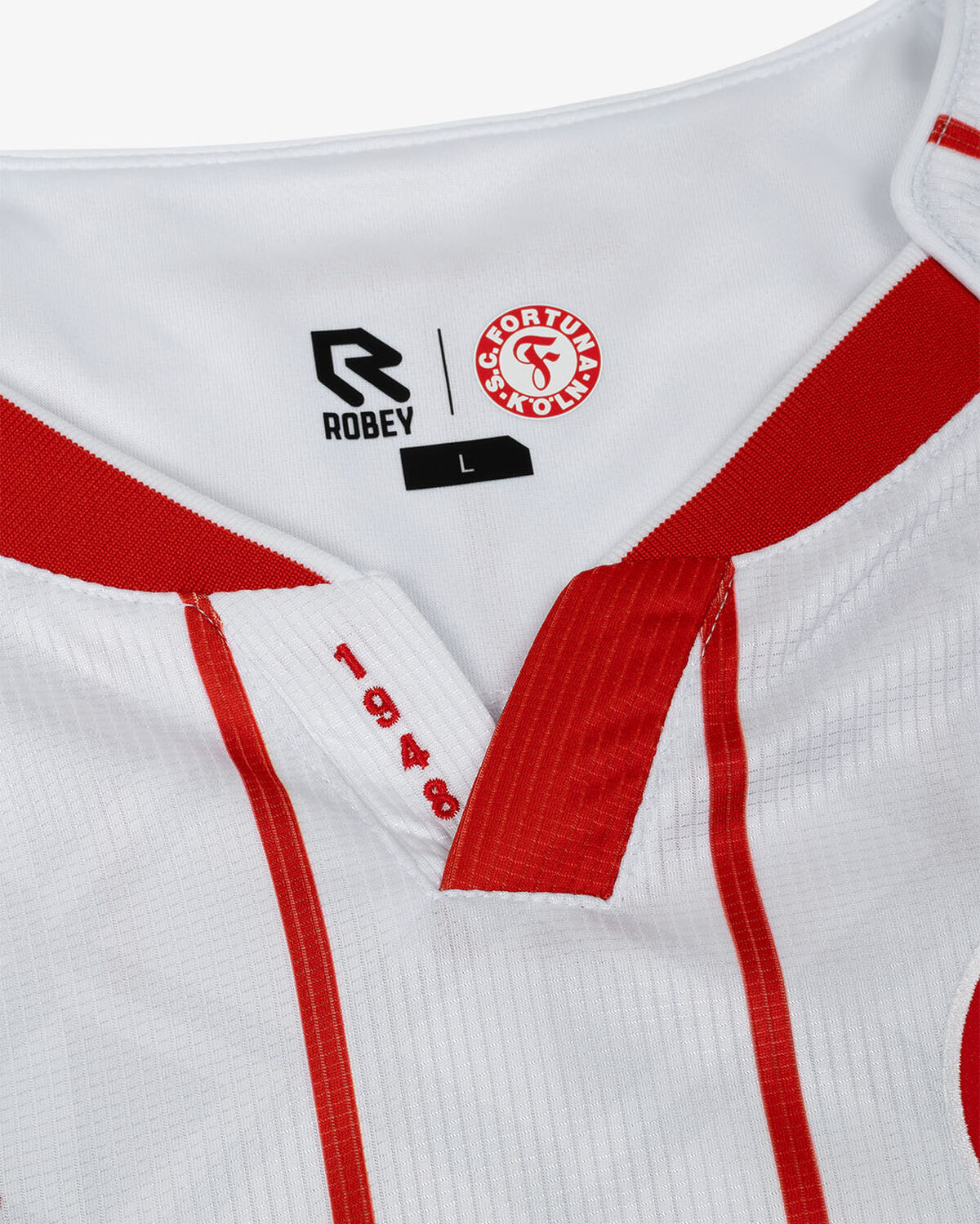 Fortuna Köln Home Shirt 25/26, White/Red, hi-res