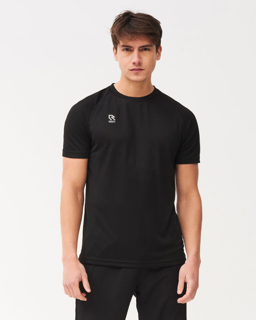 Gym Shirt, Black, hi-res