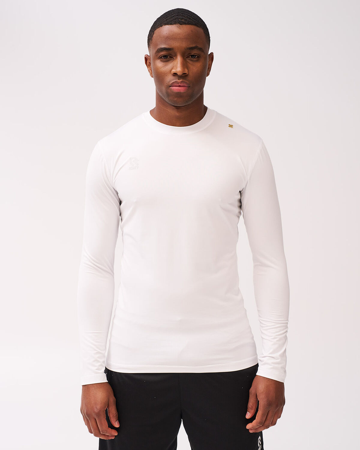 Baselayer Shirt, White, hi-res
