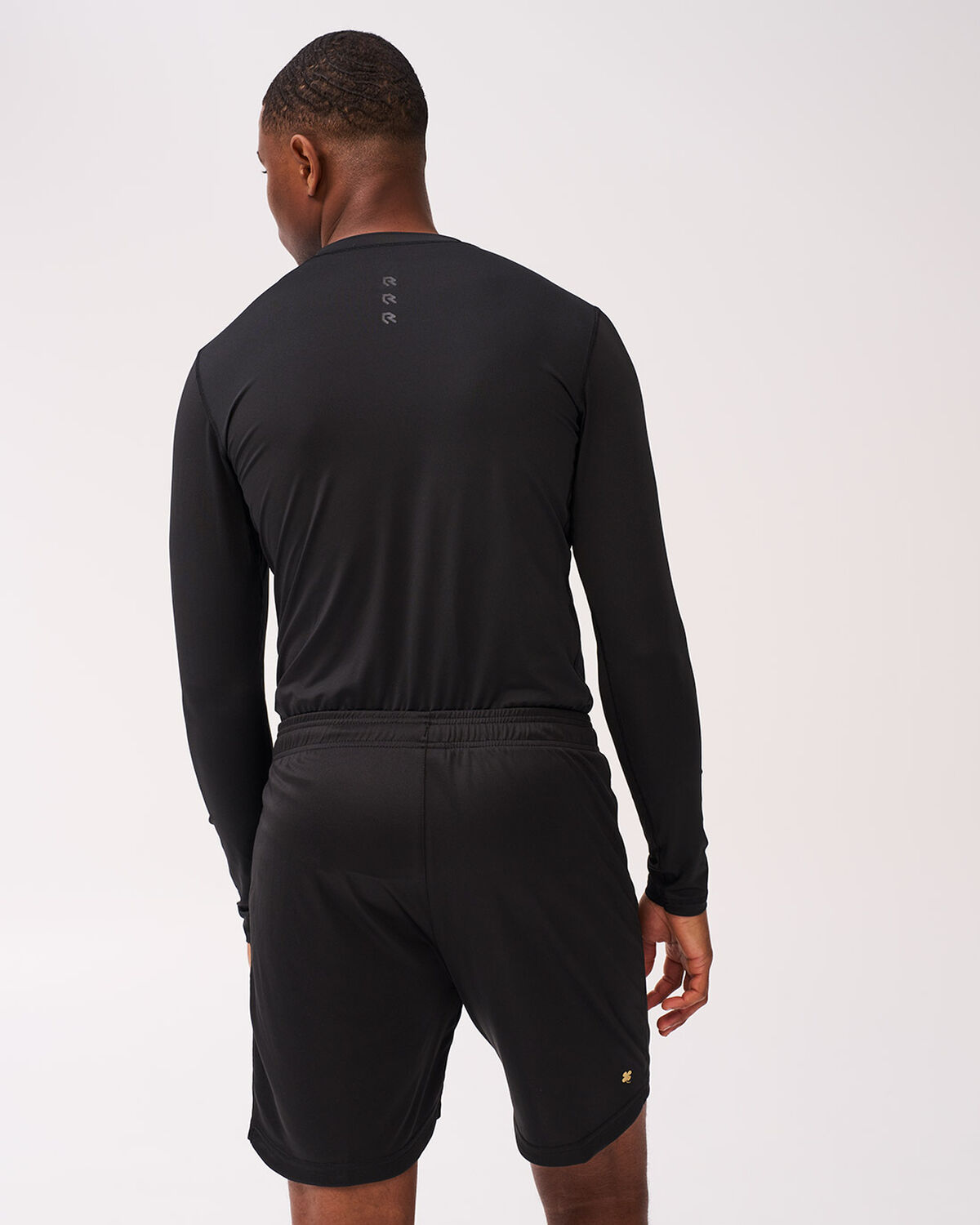 Baselayer Shirt, Black, hi-res