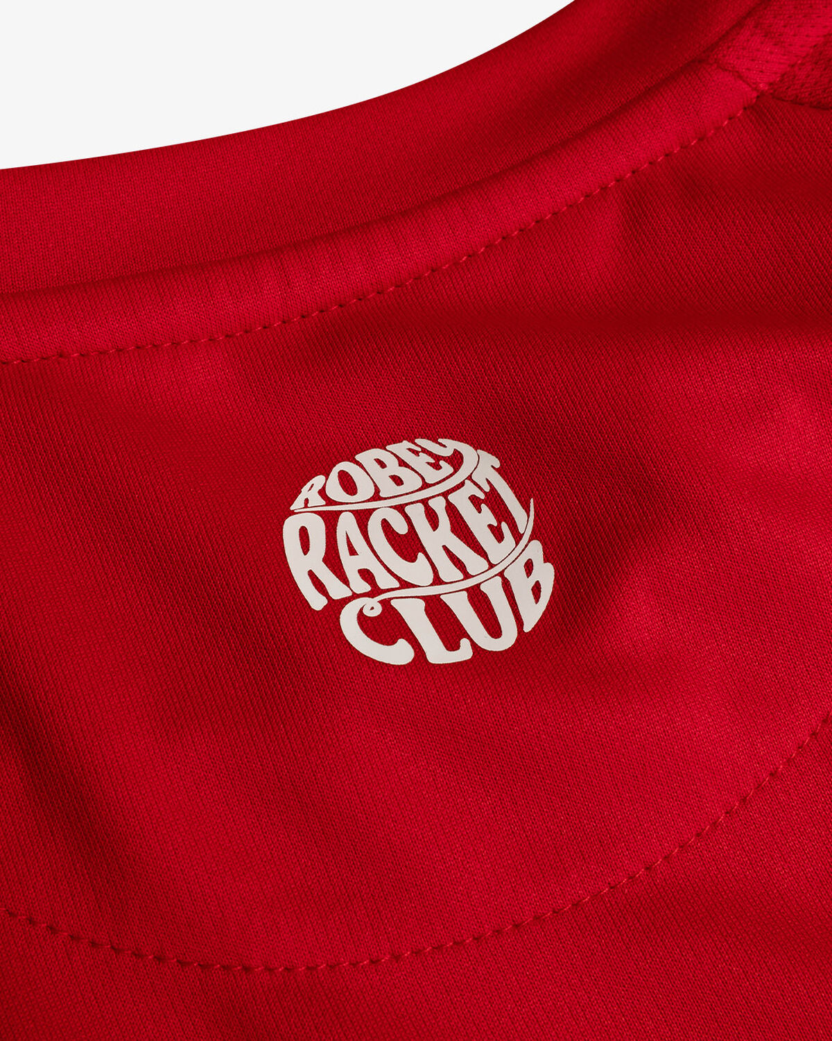 Tennis Club Tee, Red, hi-res