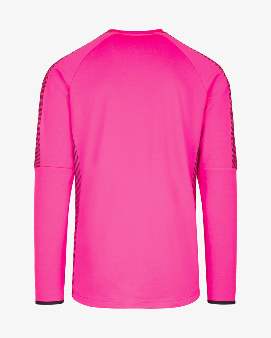 Performance Cross-Zip Sweater, Neon Pink, hi-res