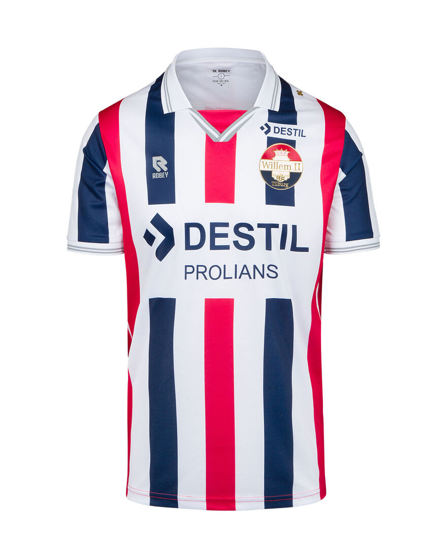 Shop Willem Ii Home Shirt 2020 2021 Official Robey Webshop