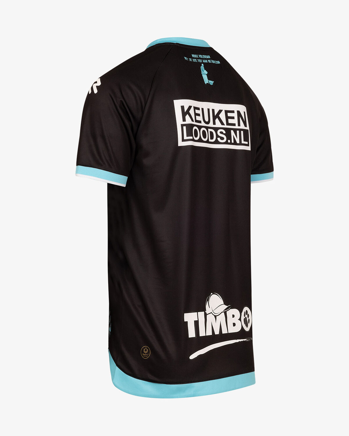 FC Volendam Kids Away Palingshirt 23/24, Black/Sky Blue, hi-res
