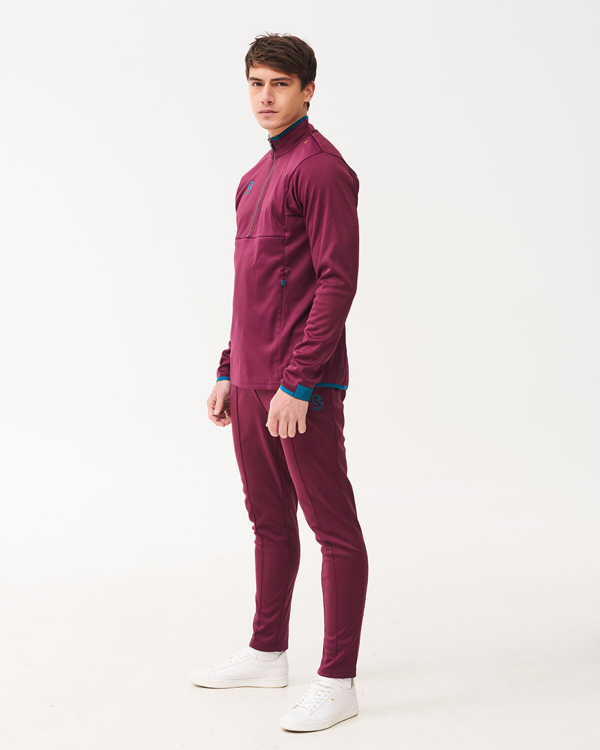 Off Pitch Scuba Pants, Burgundy, hi-res