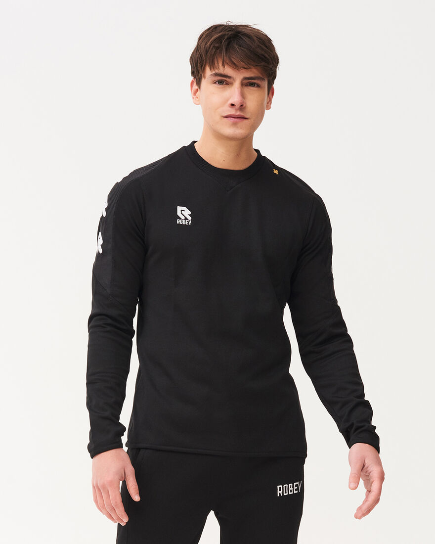 Performance Sweater, Black, hi-res