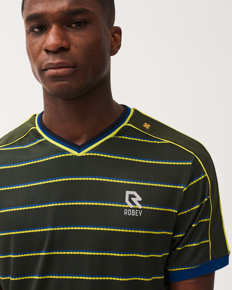 Tennis Zero T-shirt V-Neck, Classic Green, hi-res
