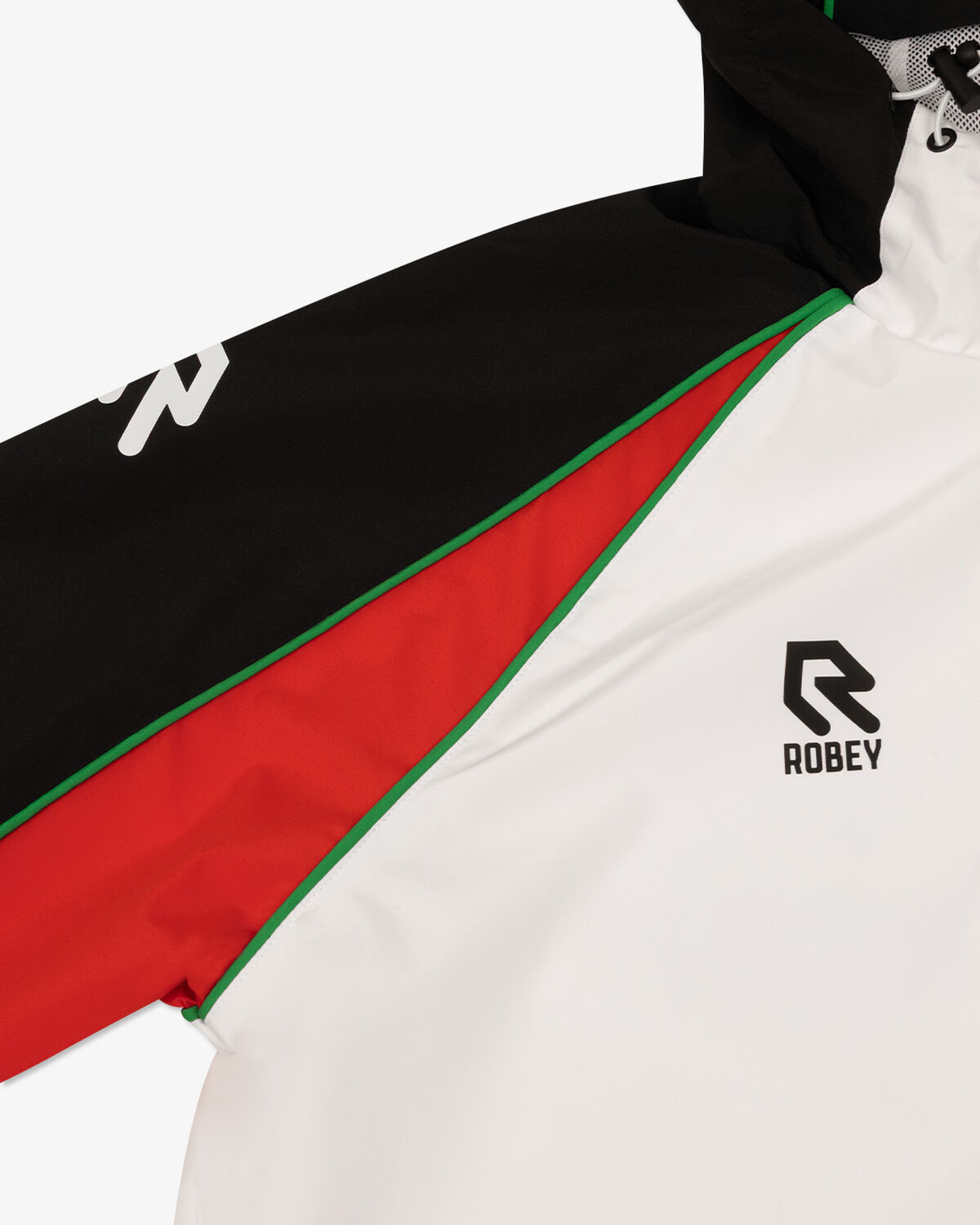 N.E.C. Warm Up Windbreaker 25/26, White/Black, hi-res