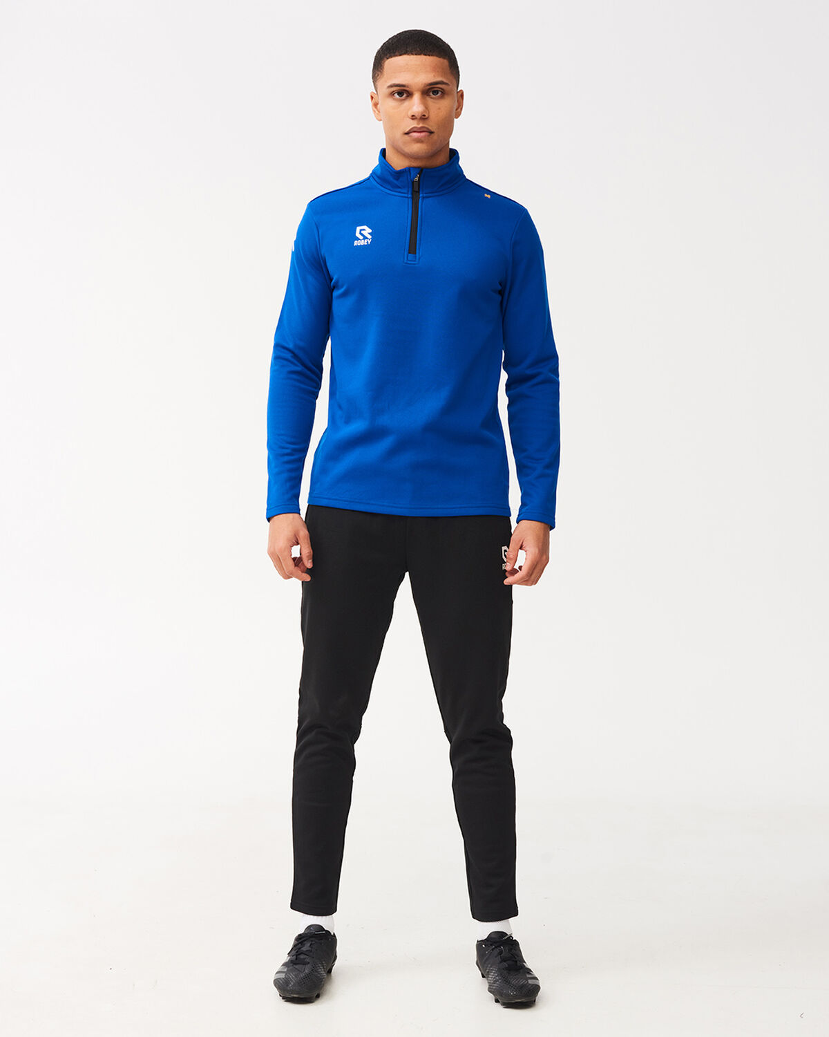 Crossbar Tracksuit Black/Royal Blue, , hi-res
