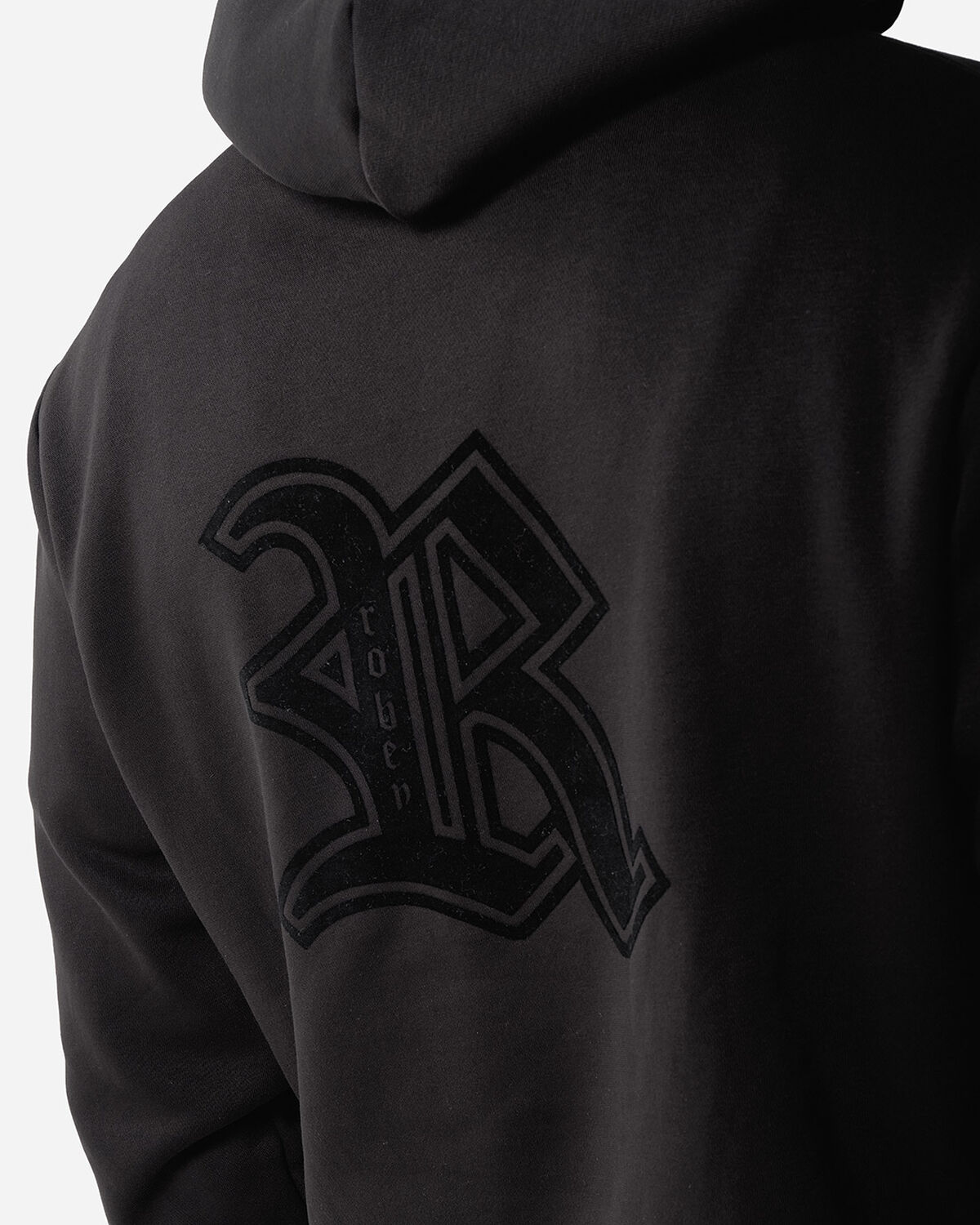 Robey Varsity Hoodie, Black, hi-res