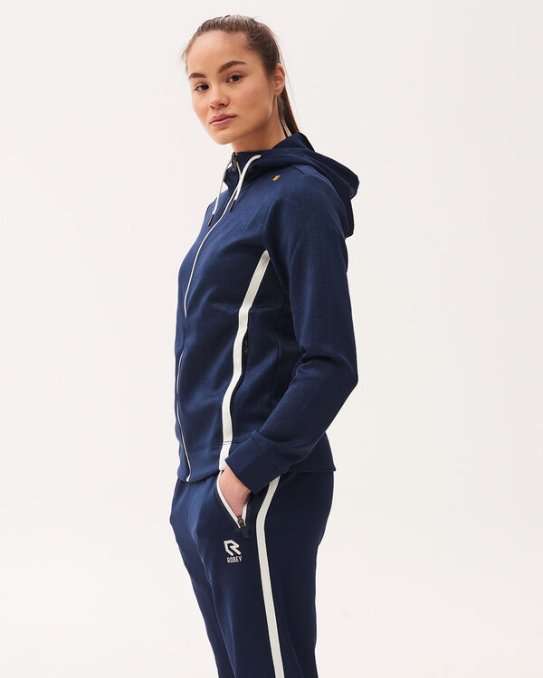 Tennis Forehand Tracksuit Full Zip Jacket