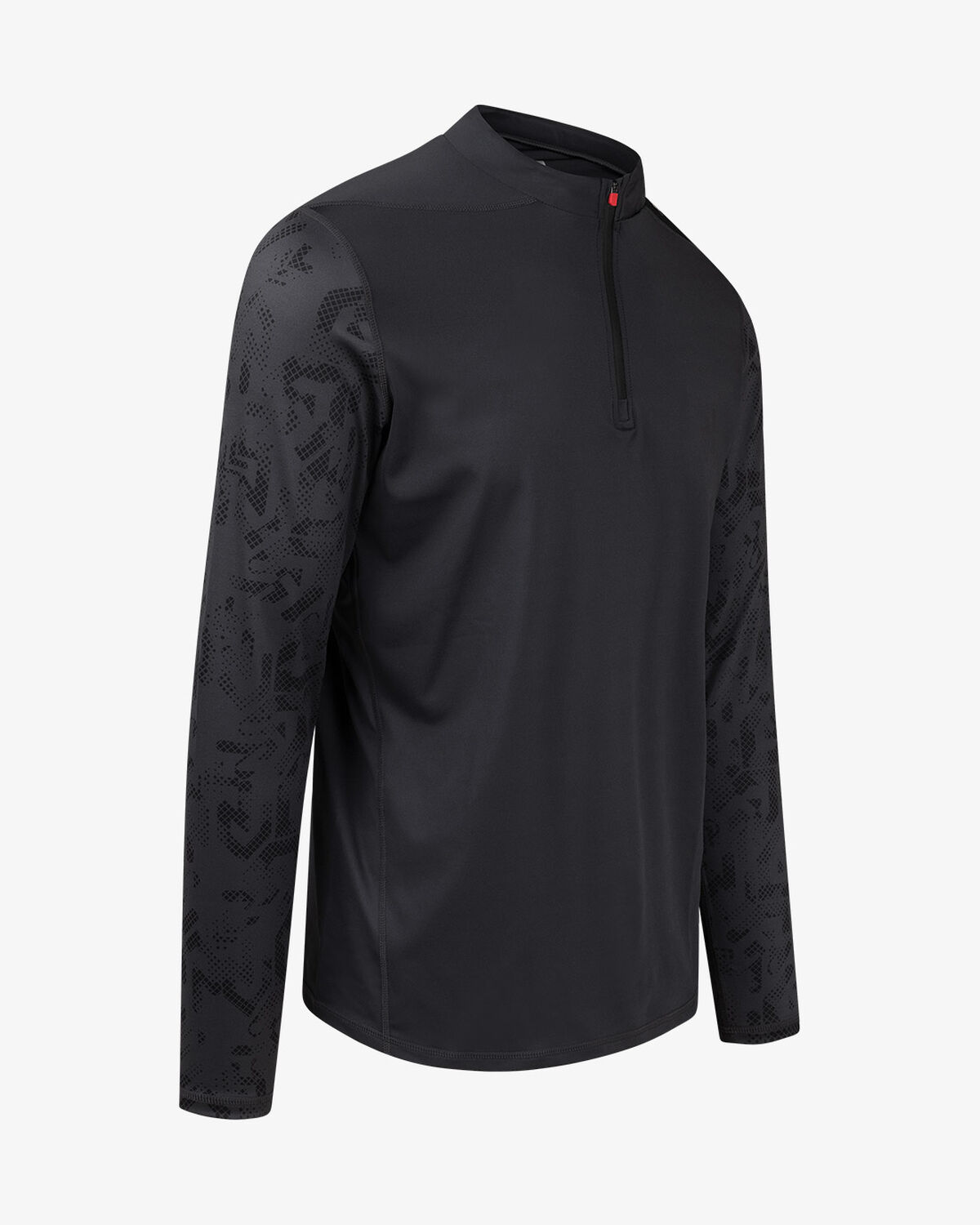 Progress Gym Track Top Half-Zip, Phantom Grey, hi-res