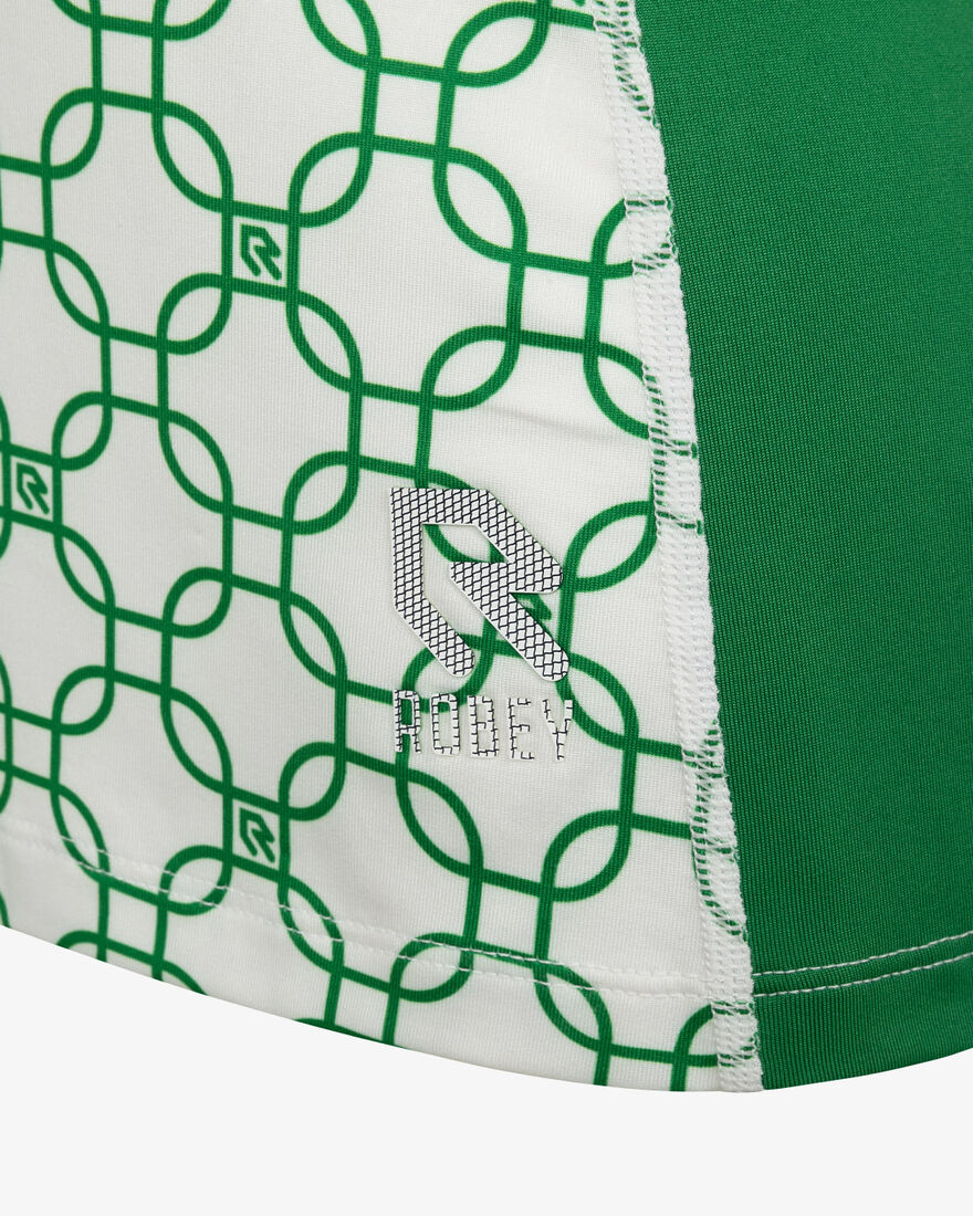 Tennis Dropshot Singlet, Grass Green, hi-res