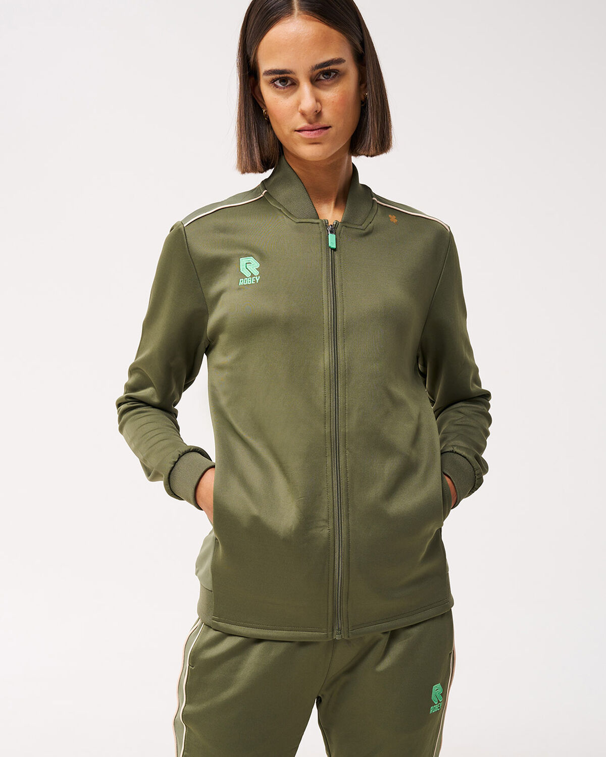 Off Pitch Legacy Tracksuit Green, , hi-res