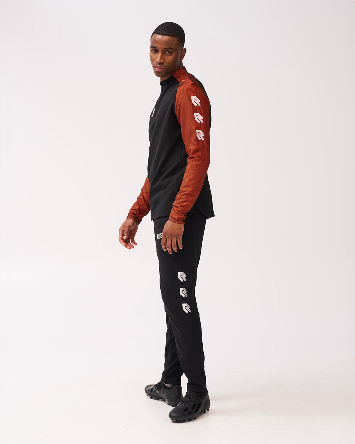 Performance Tracksuit Black/Orange, , hi-res