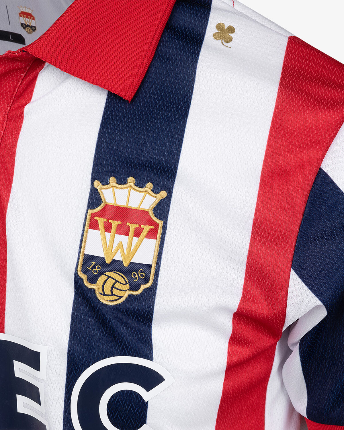 Willem II Home Shirt 23/24, Red/White, hi-res
