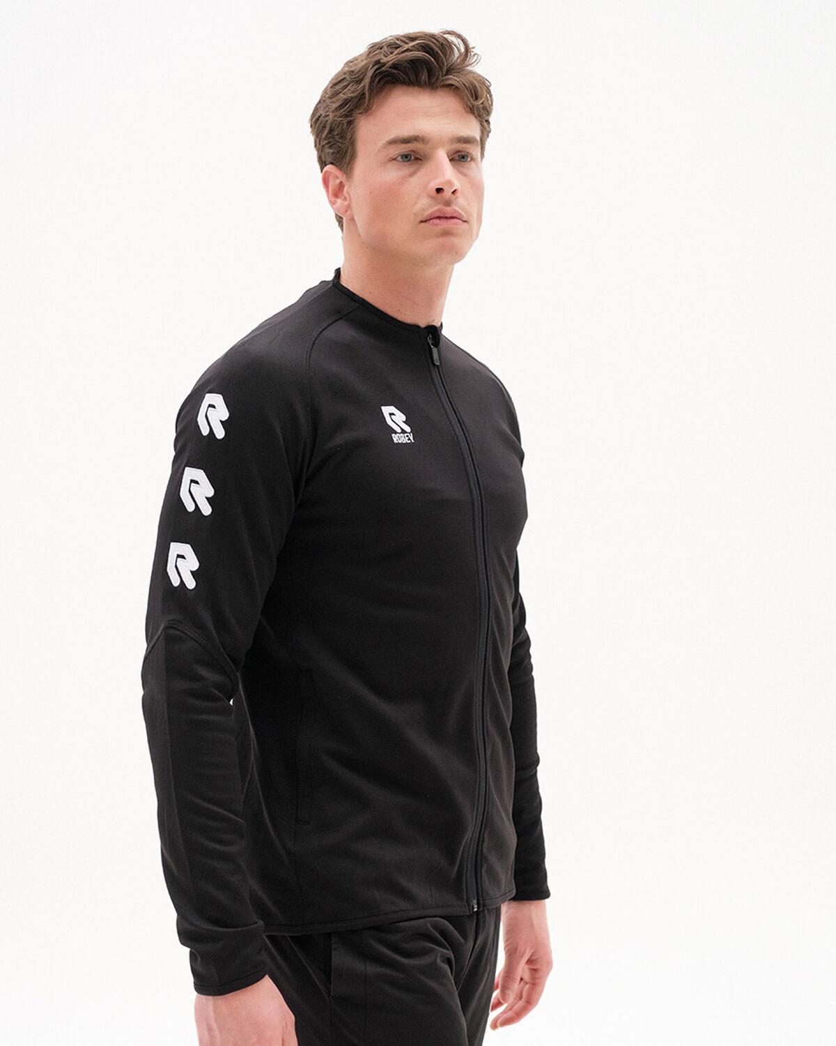 Performance Full-Zip Jacket, Black, hi-res