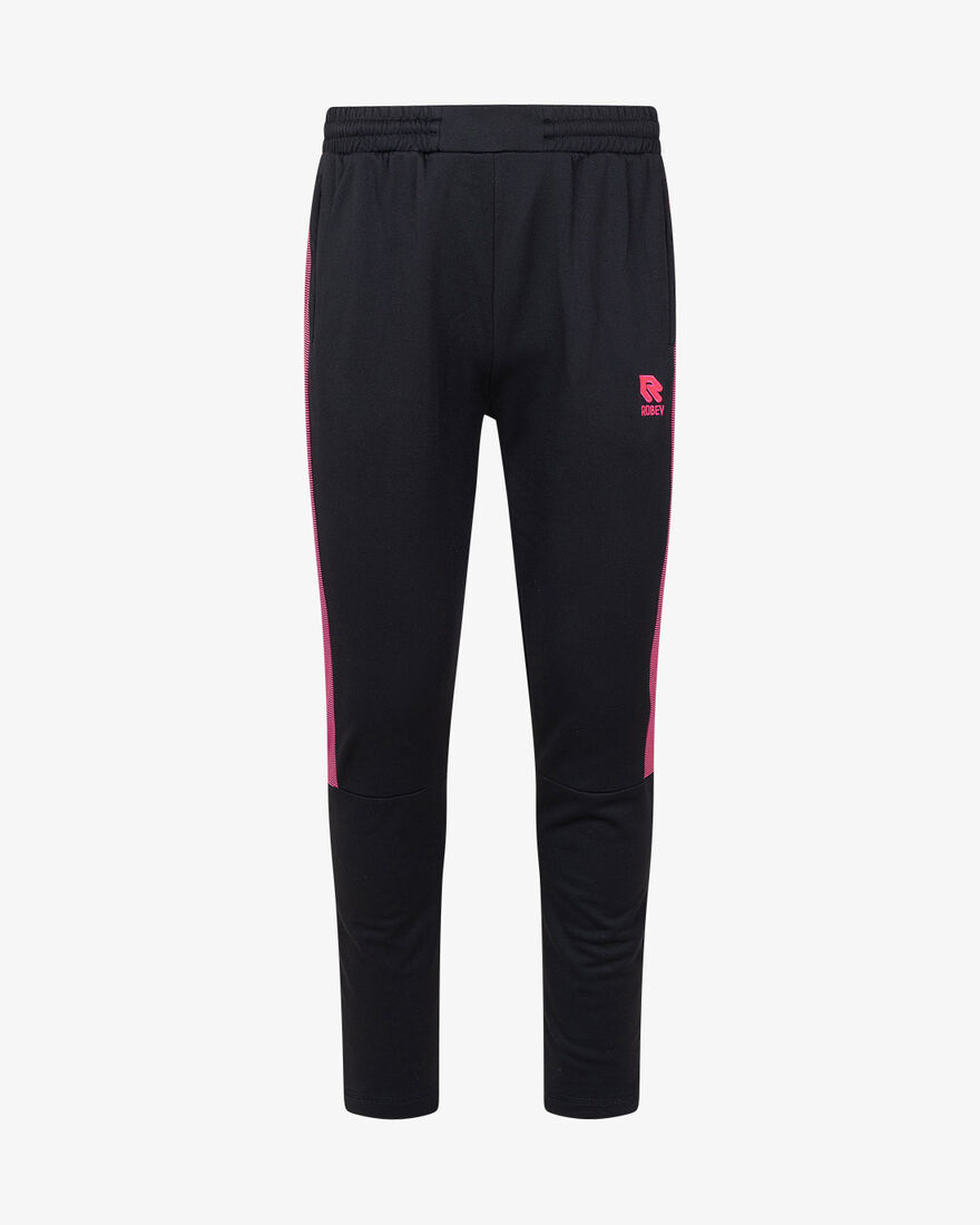 Performance Pants, Black/Neon Pink, hi-res