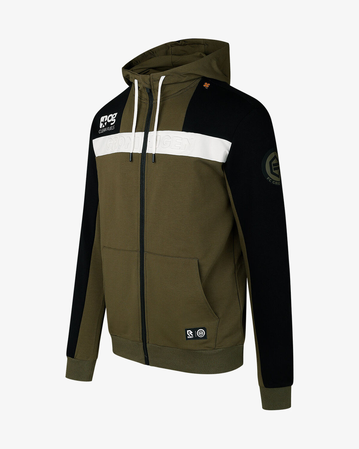 FC Groningen Presentation Hoodie 23/24, Dark Green, hi-res