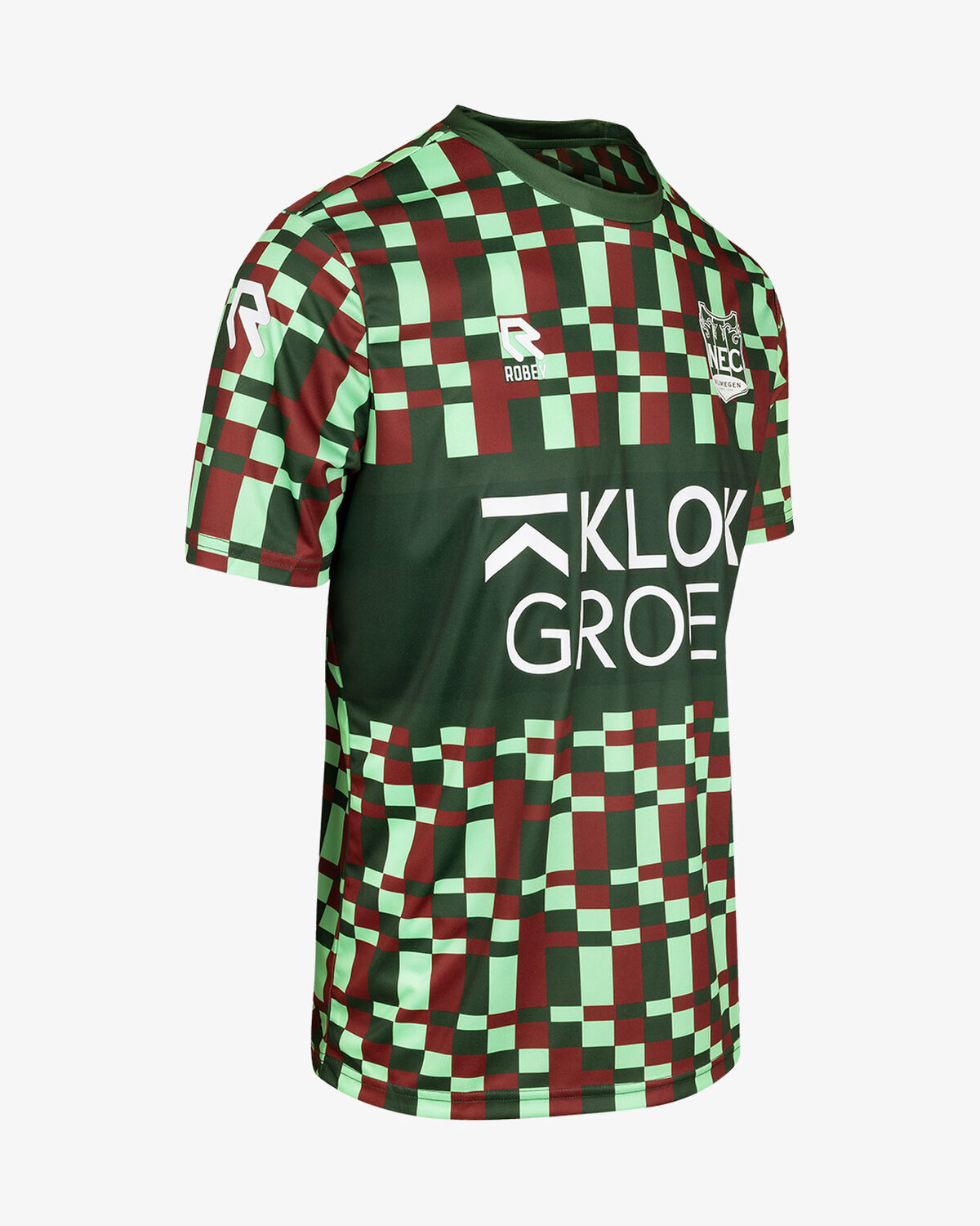 N.E.C. Warm Up Shirt 23/24, Dark Green, hi-res