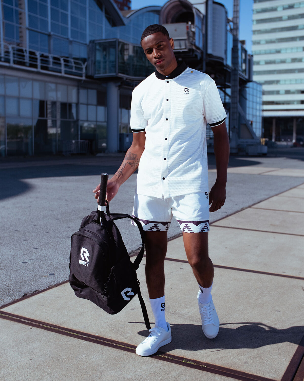 Grand Slam Tennis Shorts, Off White/Berry, hi-res