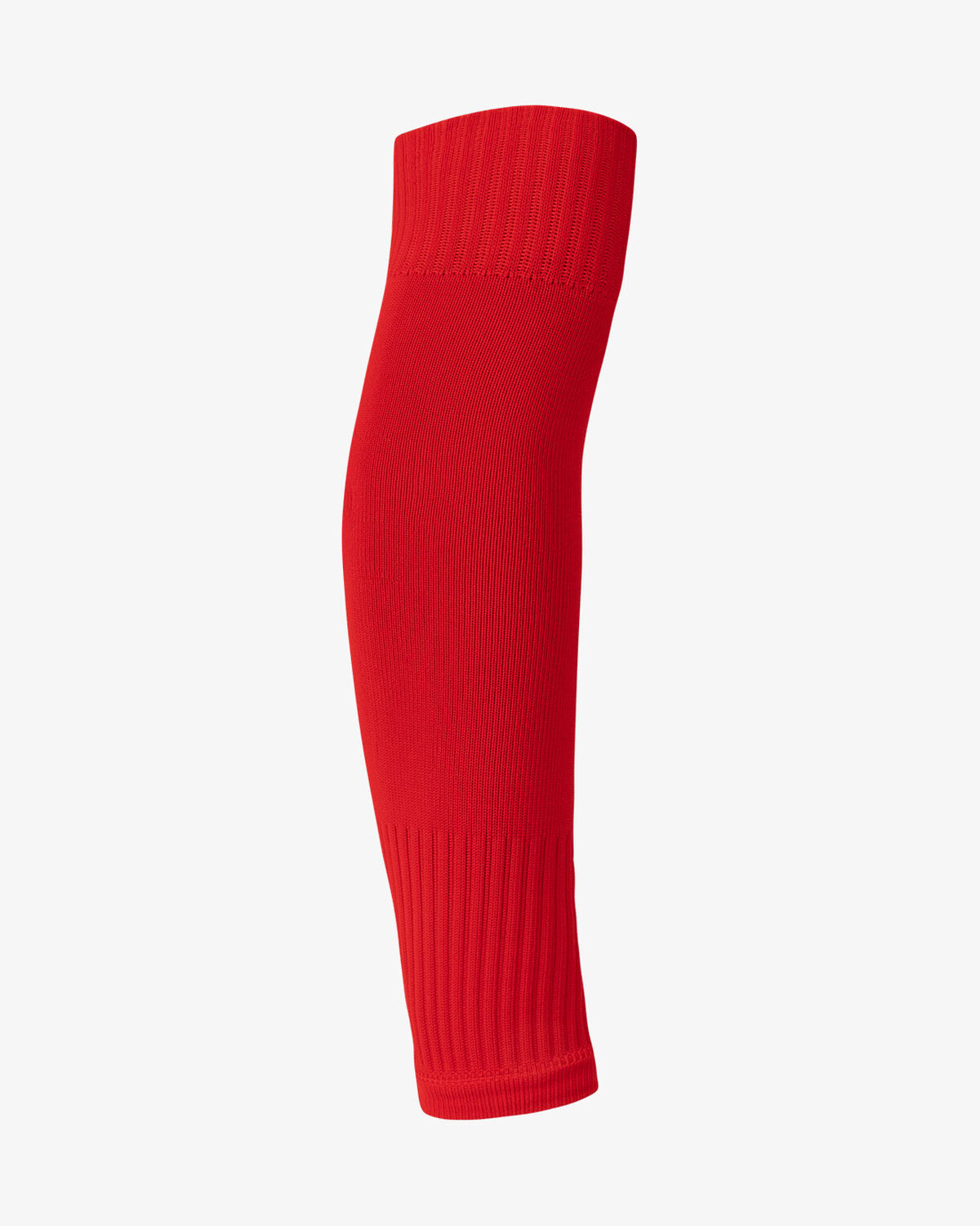Footless Basic Socks, Red, hi-res