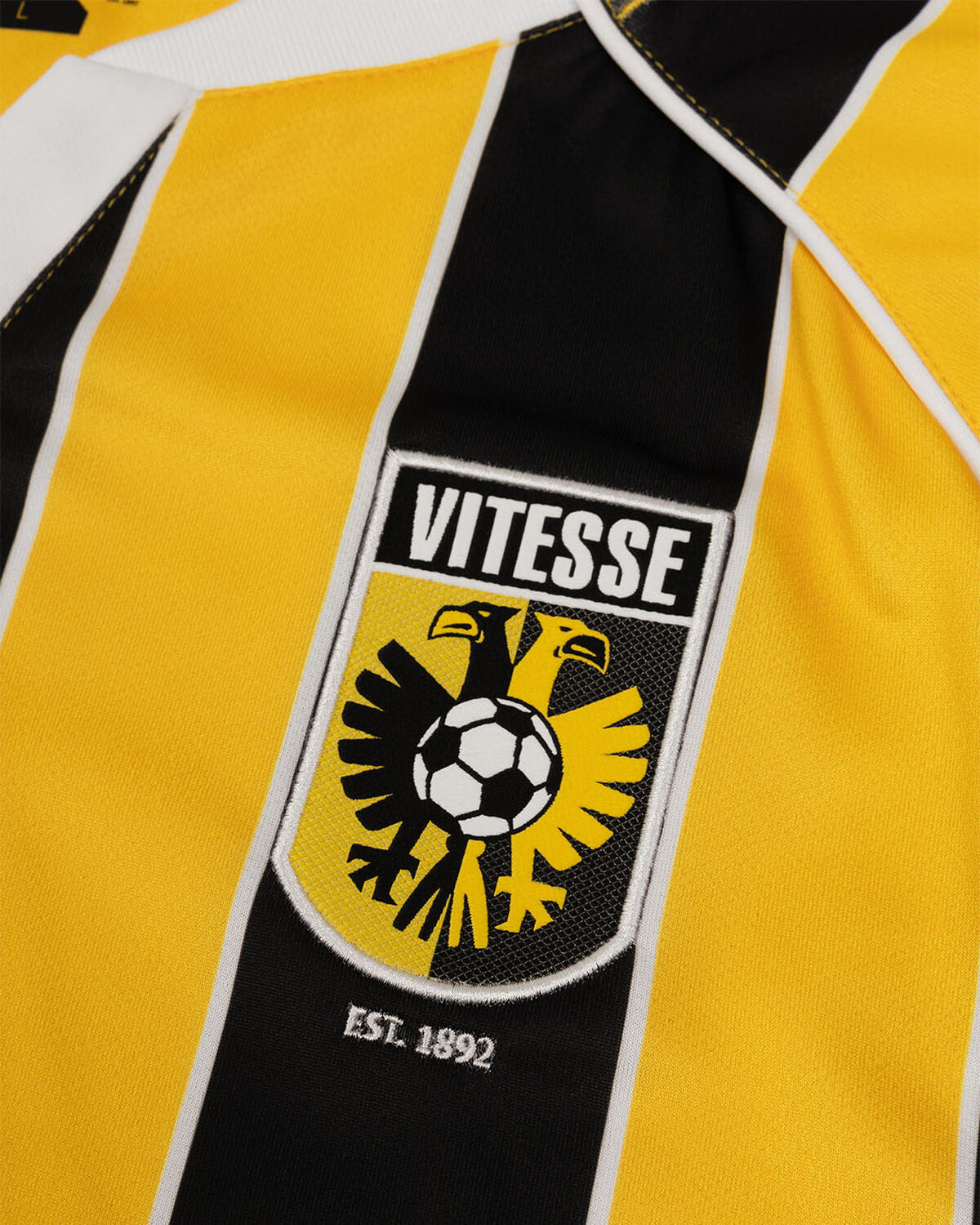 Vitesse Home Shirt 25/26, Yellow/Black, hi-res