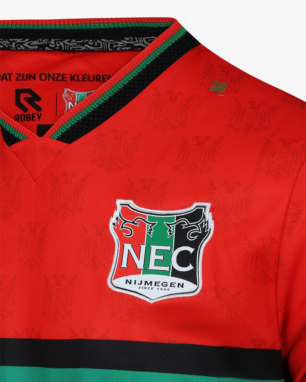 N.E.C. Home Shirt 23/24, Red/White, hi-res