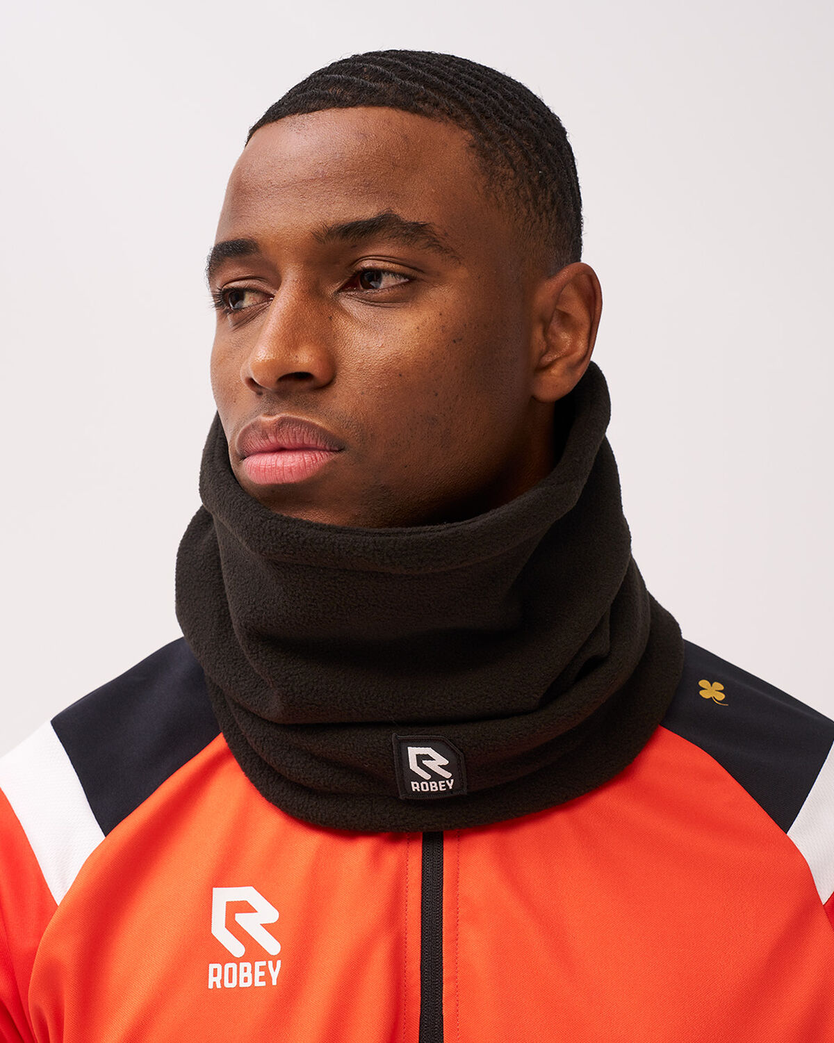 Fleece Collar, Black, hi-res