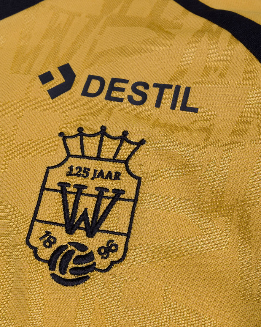 Willem II Match Shirt 21/22 SS, Gold, hi-res