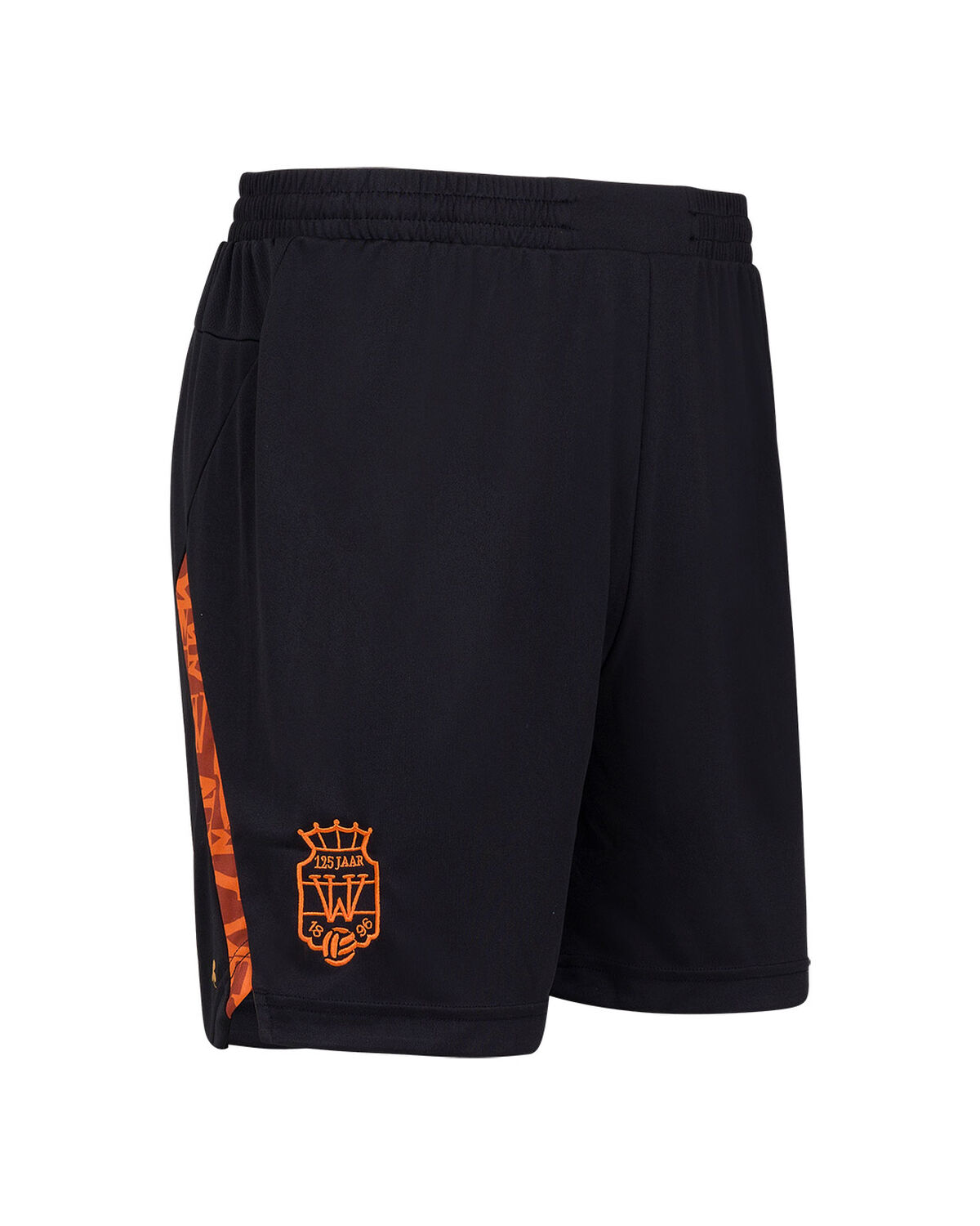 Willem II Performance Short 21/22, Black/Orange, hi-res