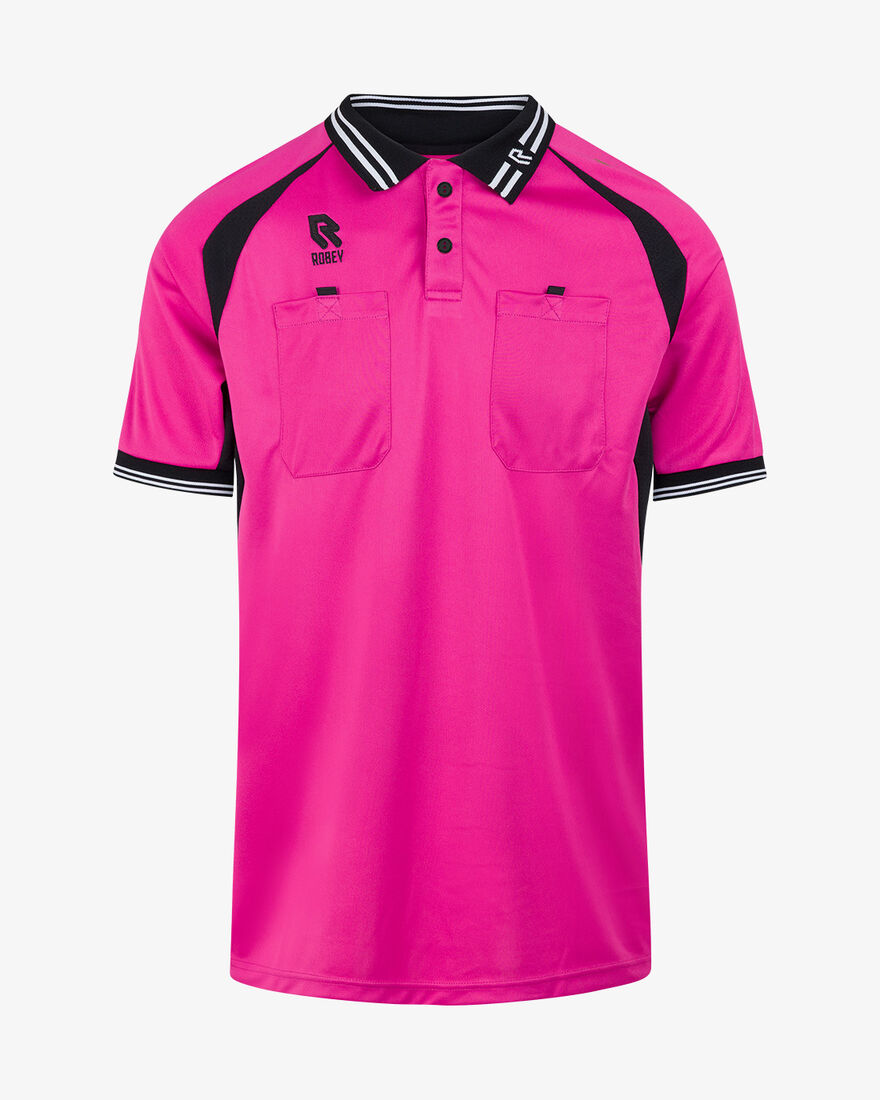 Referee Shirt SS, Pink, hi-res