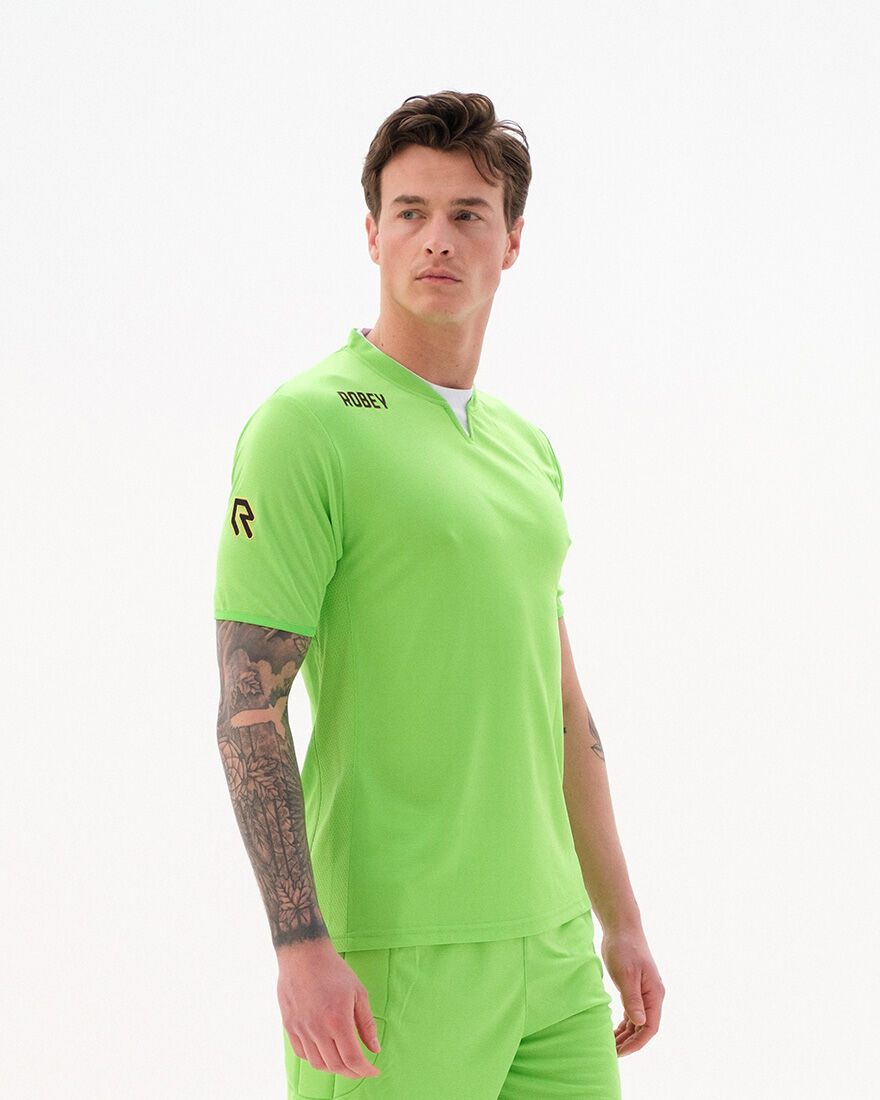 Shirt Catch SS, Neon Green, hi-res