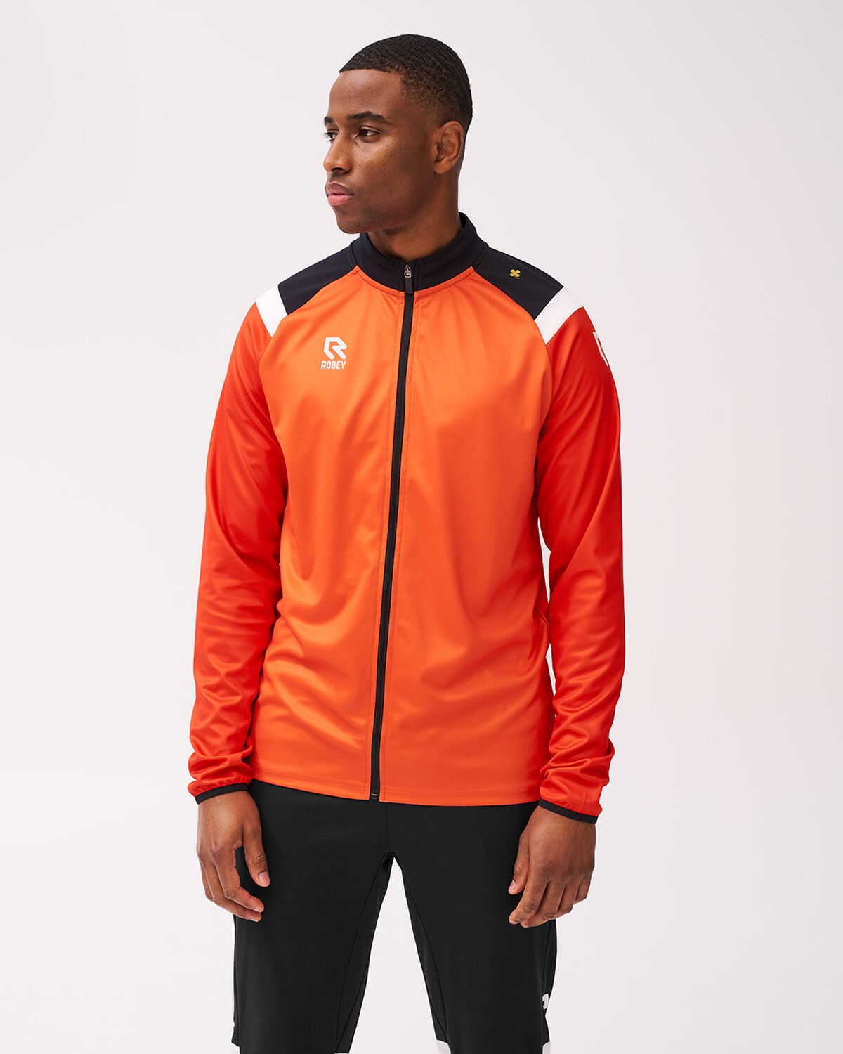 Control Full-Zip Top, Orange/Miscellaneous, hi-res