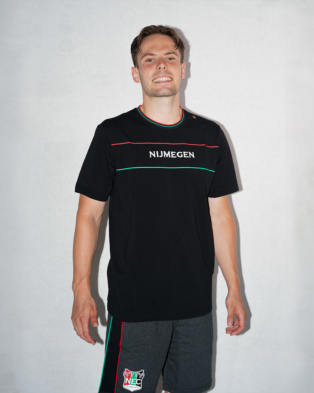 N.E.C. Presentation Short 23/24, Dark Grey, hi-res