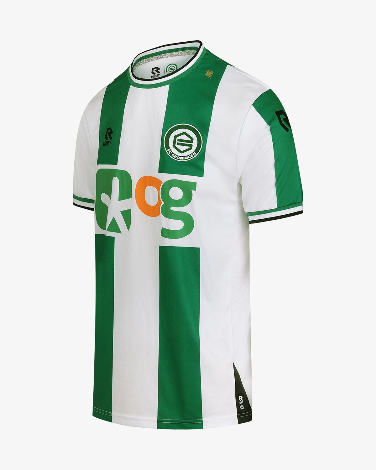 FC Groningen Home Shirt 23/24, White/Green, hi-res