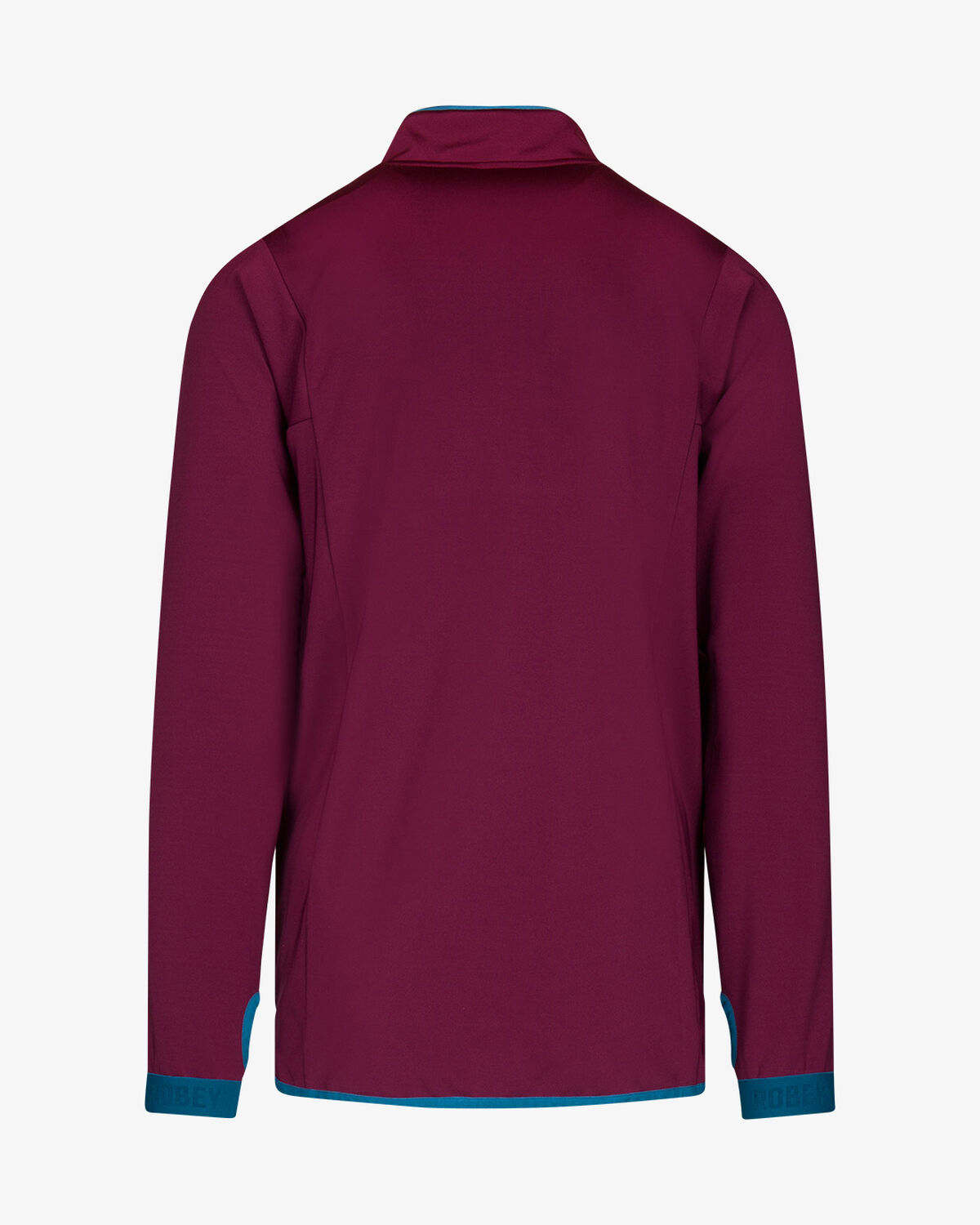 Off Pitch Scuba Half-Zip Top, Burgundy, hi-res